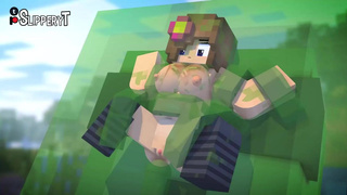 Майнкрафт Дженни Ебется Со Слизью От Slipperyt