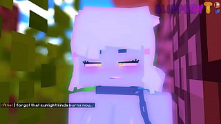 Элли икс Железный Голем (18 Анимаций Minecraft) (ОРИГИНАЛ) От SlipperyT
